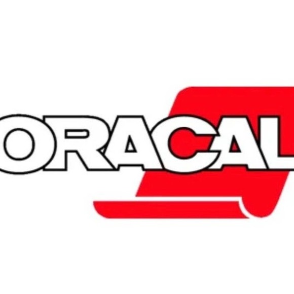 2 Pack 12"x 1 Yard Oracal 651 ORANGE & LIGHT ORANGE Cricut Hobby Craft Vinyl - Picture 2 of 3